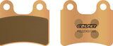 Front Sintered Trial Brake Pads - Galfer Compatible With Ossa Tr 300 I (2015)