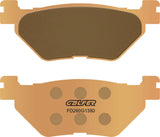 Rear Sintered Scooter Brake Pads - Galfer Compatible With Yamaha Xp 500 T-Max