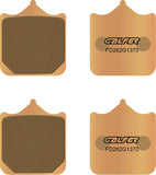 Front Sintered Street Brake Pads - Galfer Compatible With Husqvarna 630 Sms (2011)