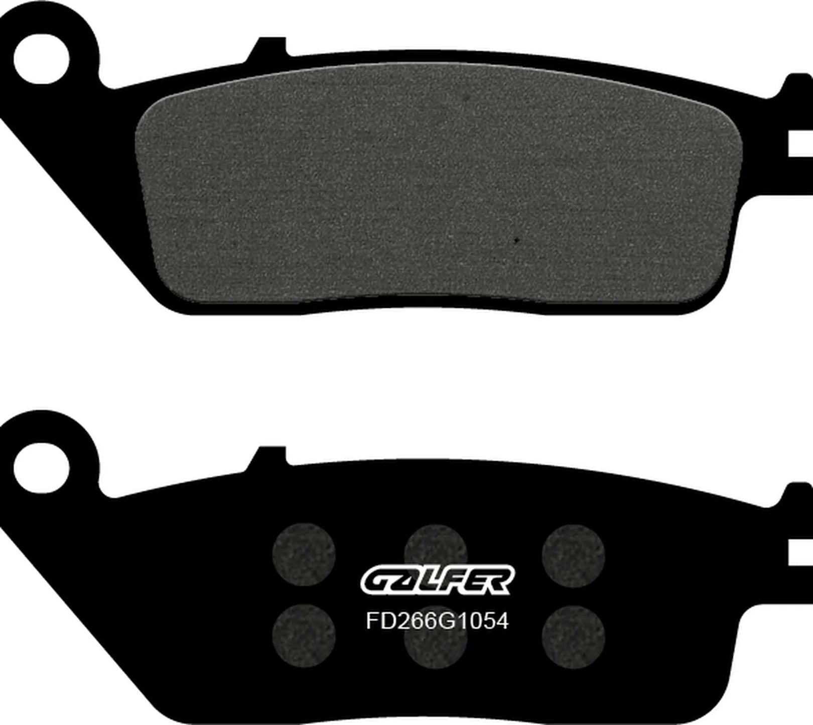 Front Semi-Metal Brake Pads - Galfer Compatible With Zontes R 310 (2018)