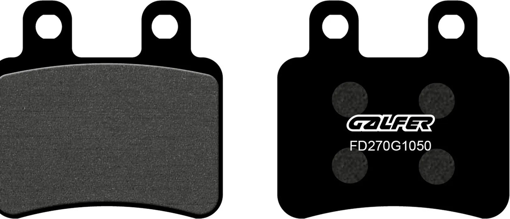 Front Scooter Brake Pads - Galfer Compatible With Italjet Dragster 250 (2007)