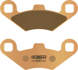 Rear Sintered Quads Brake Pads - Galfer Compatible With Macbor Zx 250 (2006)