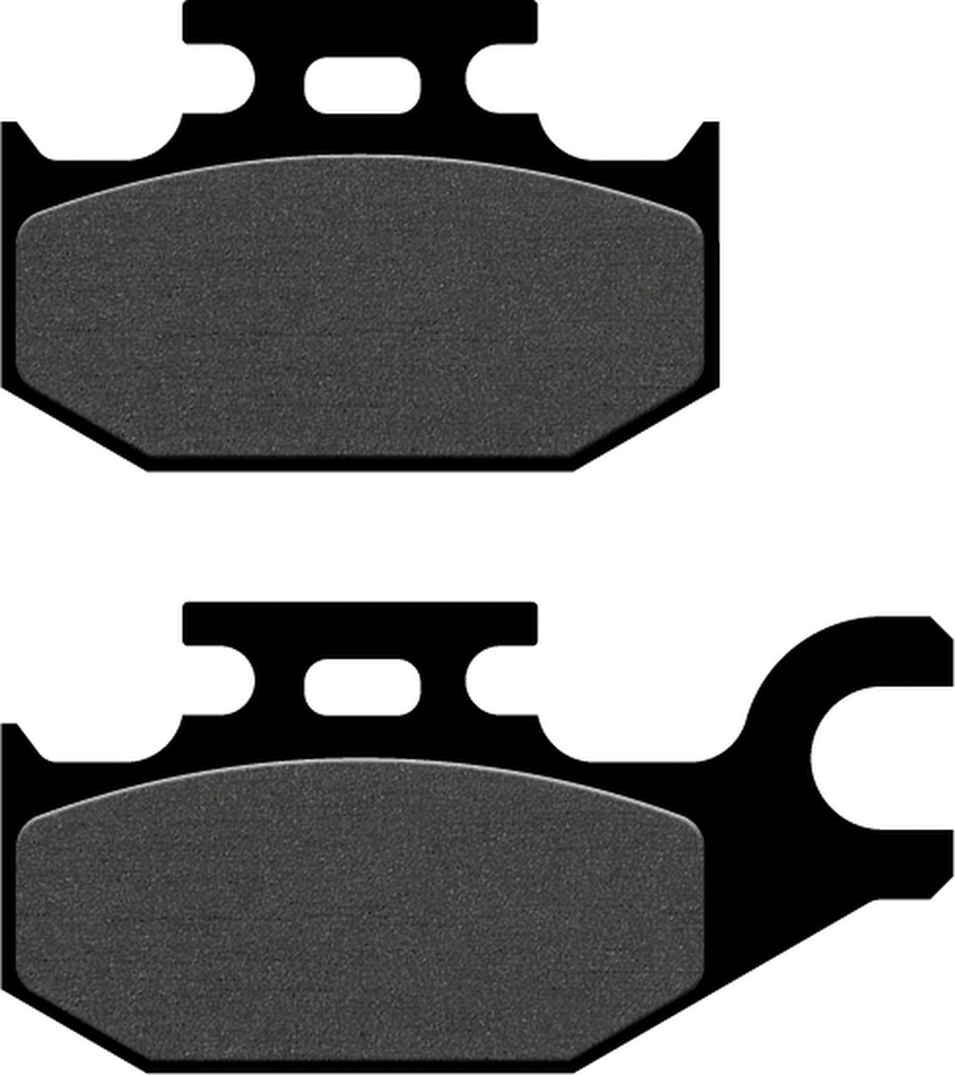 Front Left Semi-Metal Brake Pads - Galfer Compatible With Cannondale Blaze 440 (2002)