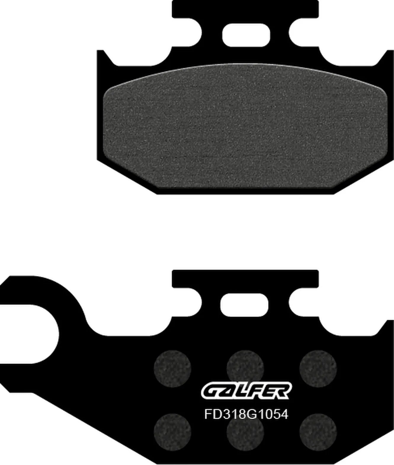 Bremsbeläge Vorne Rechts Semi-Metall - Galfer Kompatibel Mit Cannondale Moto 440 (2002)