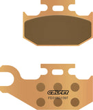 Front Left Sintered Quads Brake Pads - Galfer Compatible With Suzuki Lt F 400 King Quad (2008)