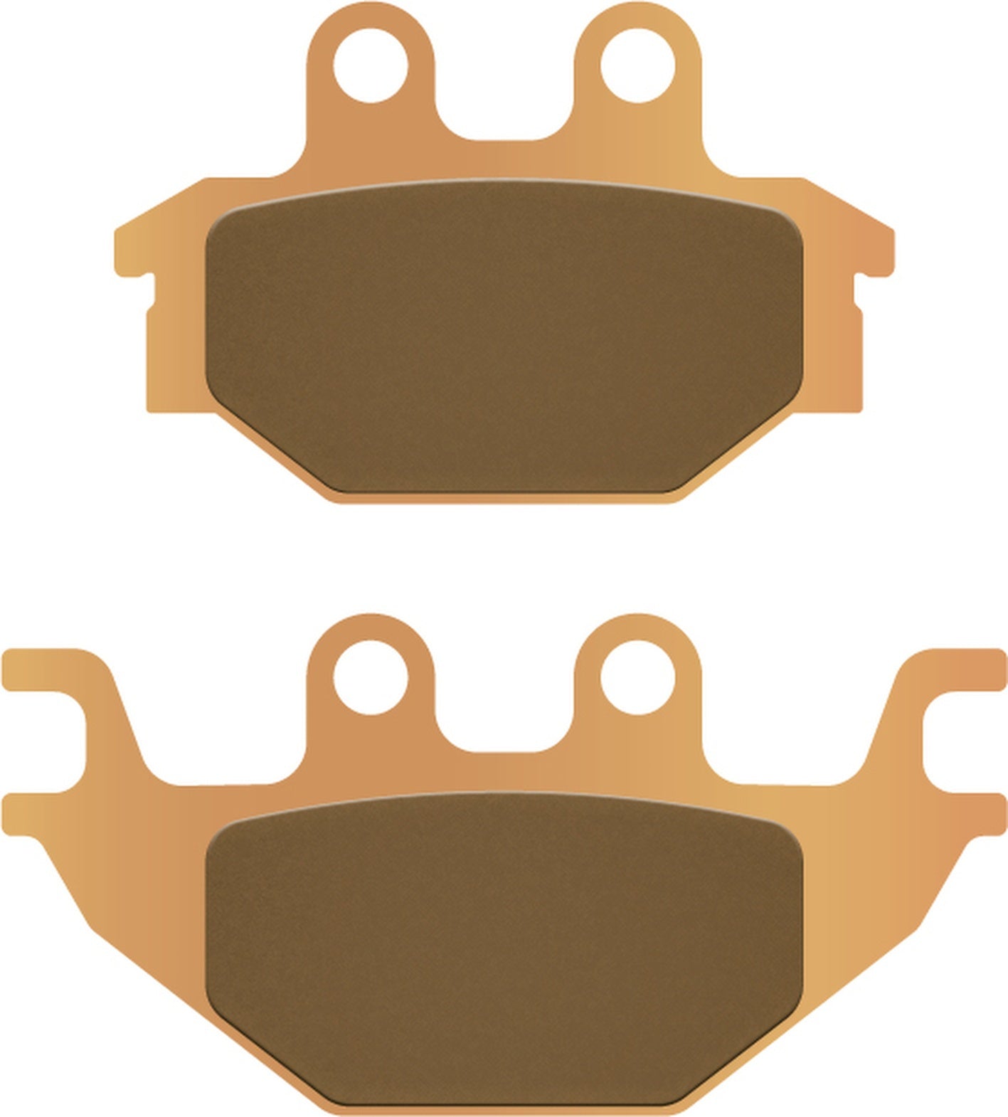 Front Sintered Quads Brake Pads - Galfer Compatible With Adly Atv 280 S (2008)