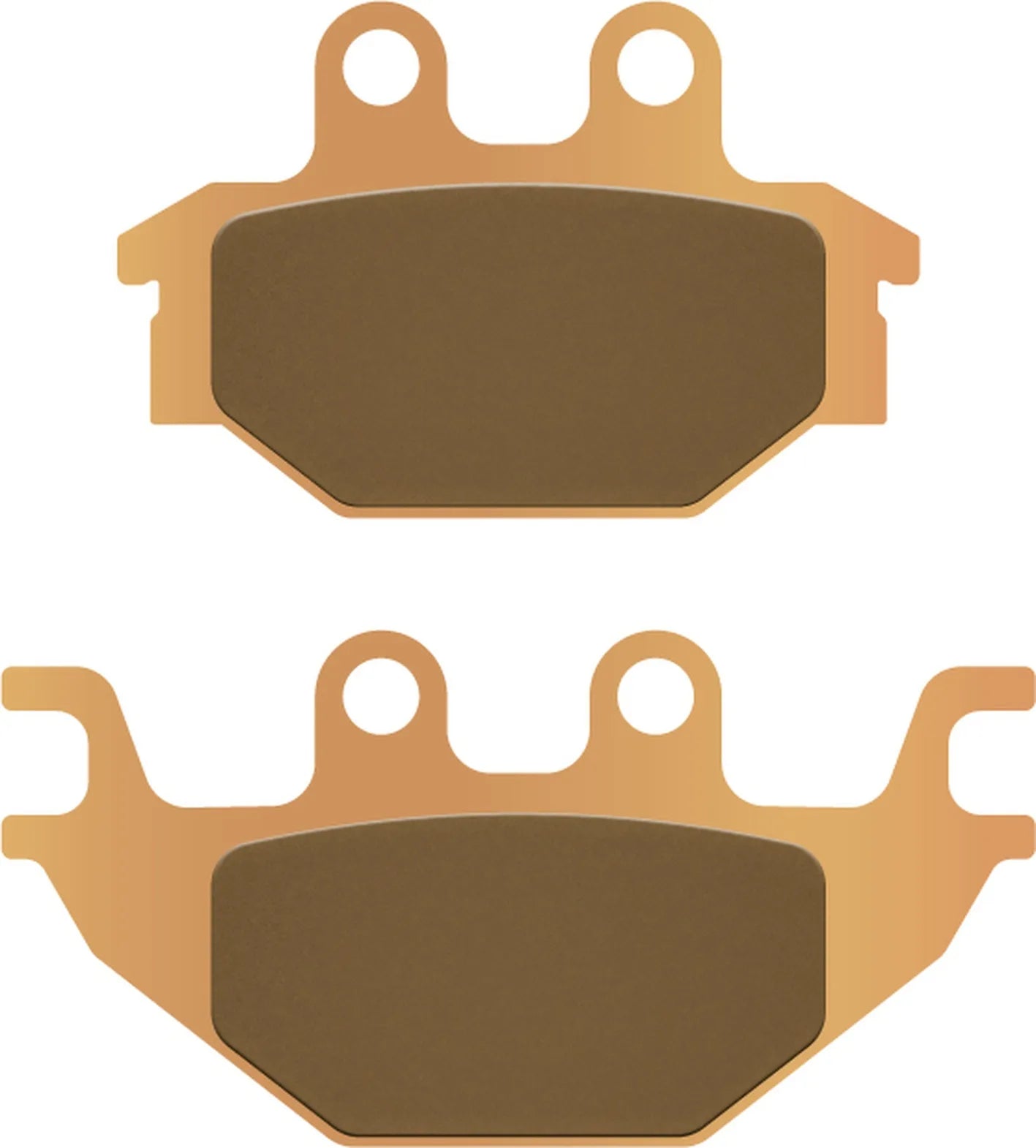 Rear Sintered Quads Brake Pads - Galfer Compatible With Tgb Quadblade 425 (2007)