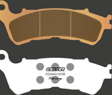 Front Sintered Sport Racing Brake Pads - Galfer Compatible With Honda Cb 1300 S (2010)