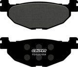 Rear Semi-Metal Brake Pads - Galfer Compatible With Yamaha Xp 500 T-Max Abs (2004-2007)