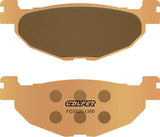 Rear Sintered Scooter Brake Pads - Galfer Compatible With Mbk Skyliner 400 (2004)