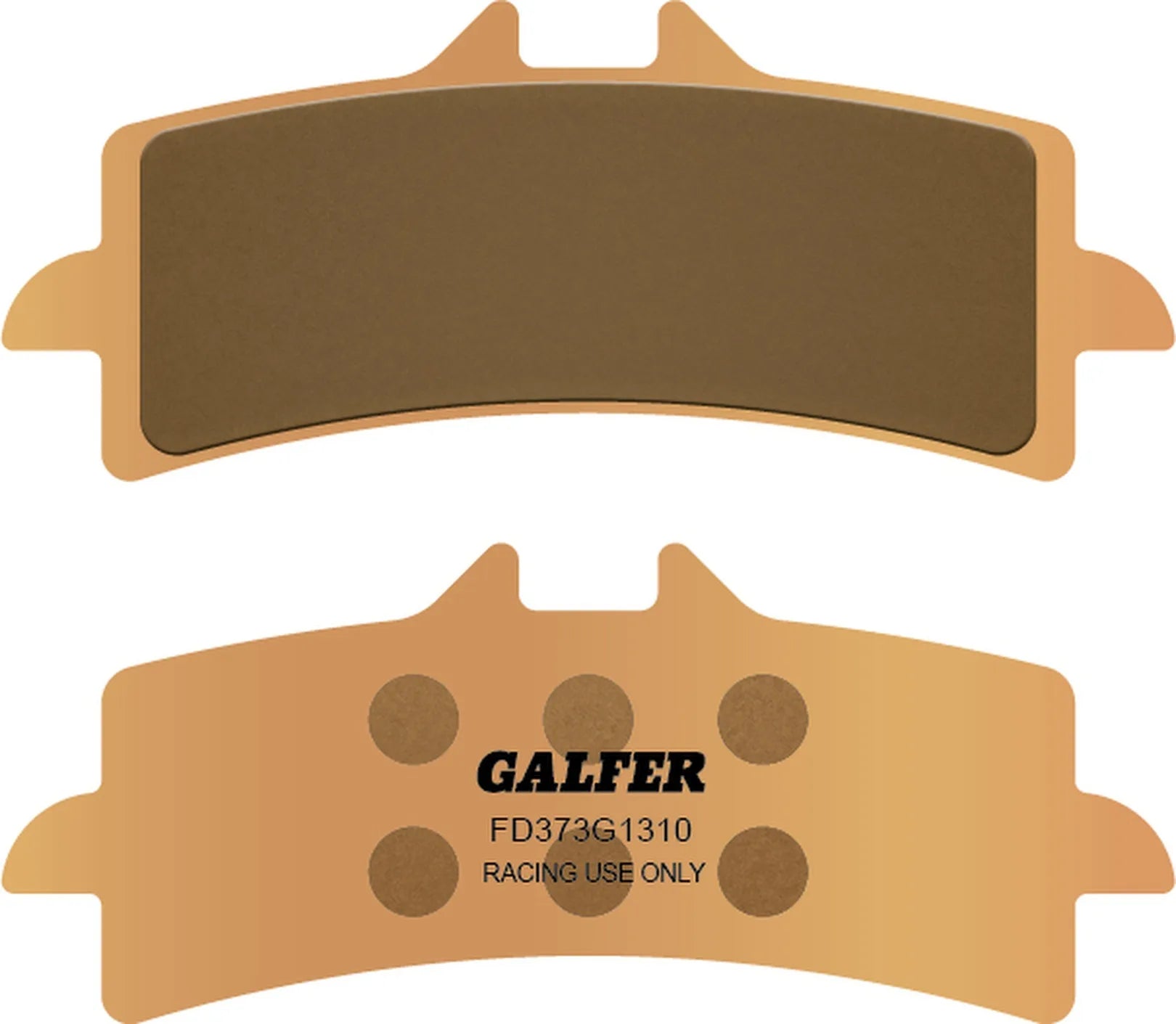 Front Sintered Racing Brake Pads - Galfer Compatible With Norton V4 Rr 1200 (2018)
