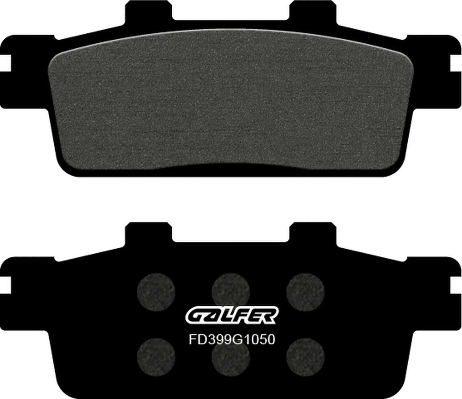 Bremsbeläge Hinten Scooter - Galfer Kompatibel Mit Daelim S3 250 Fi Advance (2012-2014)