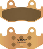 Rear Left Sintered Scooter Brake Pads - Galfer Compatible With Suzuki An 250 Burgman (2007-2008)