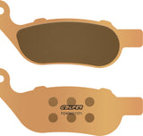 Rear Sintered Street Brake Pads - Galfer Compatible With Harley-Davidson Fxdf Fat Bob Cast Wheel 1690 (2012)