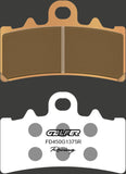 Front Sintered Sport Racing Brake Pads - Galfer Compatible With Fantic Motor Caballero Six Days 500 (2022)