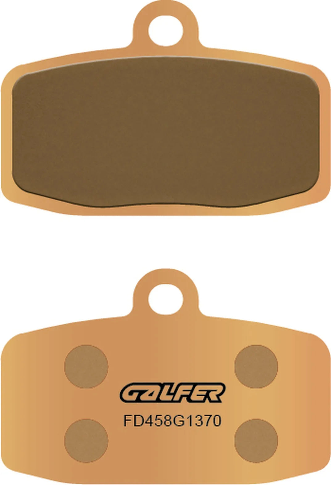 Front Sintered Street Brake Pads - Galfer Compatible With Mir Racing Mini Gp-12 190 Daytona (2023)