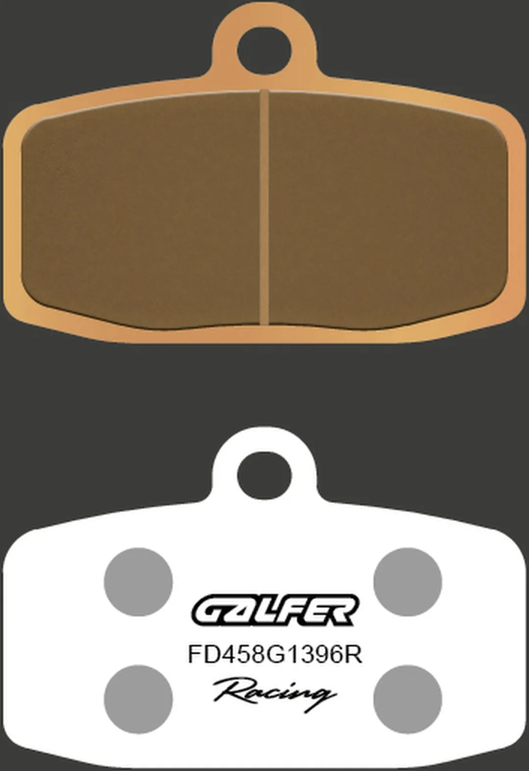 Front Sintered Racing Off-Road Brake Pads - Galfer Compatible With Mir Racing Mini Gp-12 190 (2023)