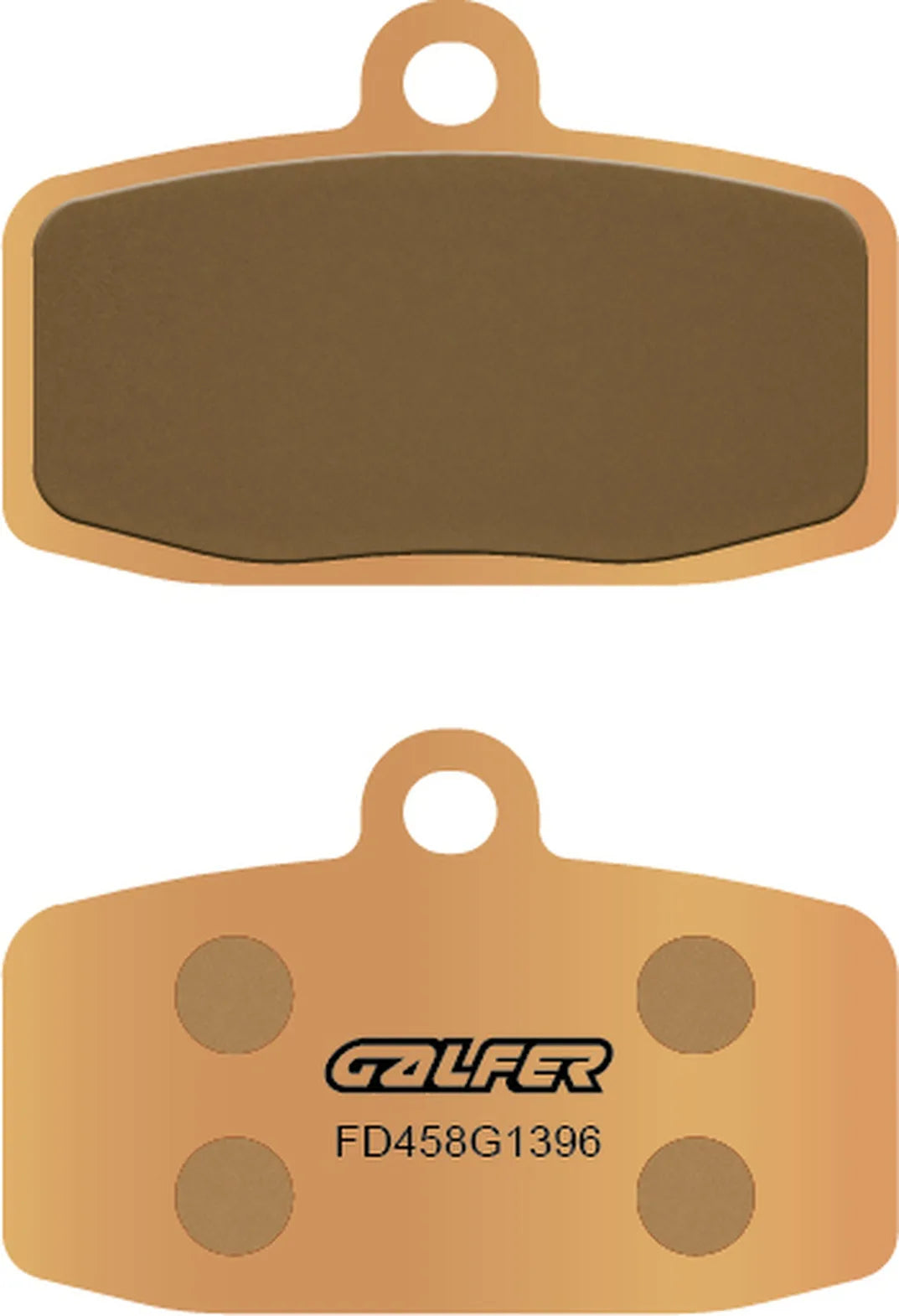 Front Sintered Off-Road Brake Pads - Galfer Compatible With Mir Racing Mini Gp-12 110 (2023)