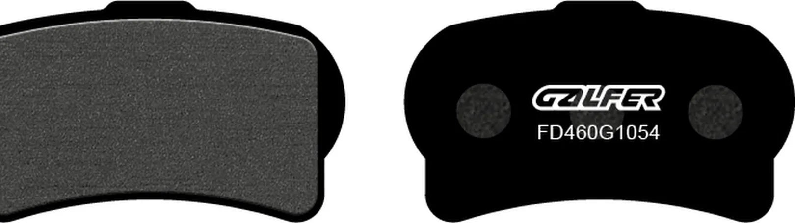 Front Semi-Metal Brake Pads - Galfer Compatible With Vertigo Combat Camo Works 125 (2017)