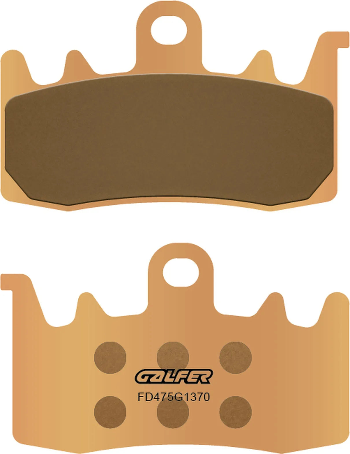 Front Sintered Street Brake Pads - Galfer Compatible With Yaeda Kemper (2024)