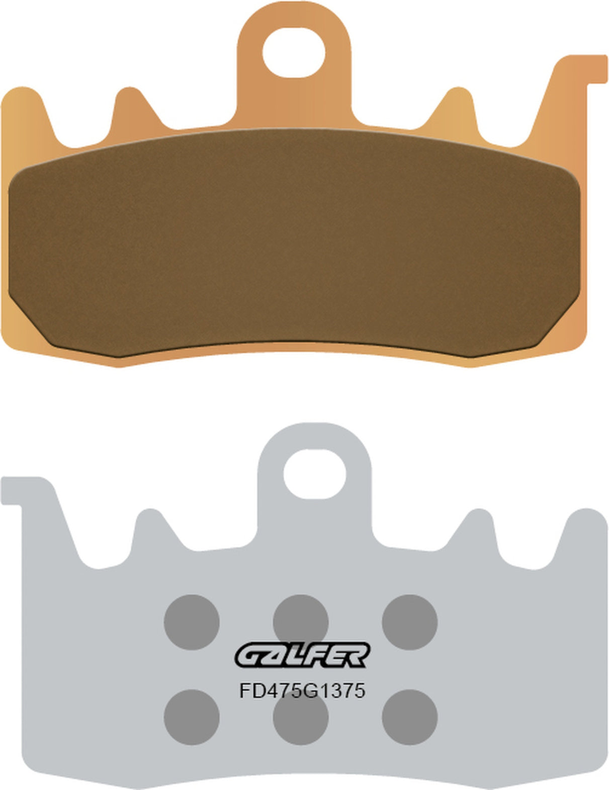 Front Sintered Sport Brake Pads - Galfer Compatible With Benda Lfs 700 (2023)
