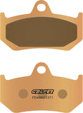 Rear Sintered Street Brake Pads - Galfer Compatible With Mv Agusta Brutale 1090 R 1078 (2010-2012)