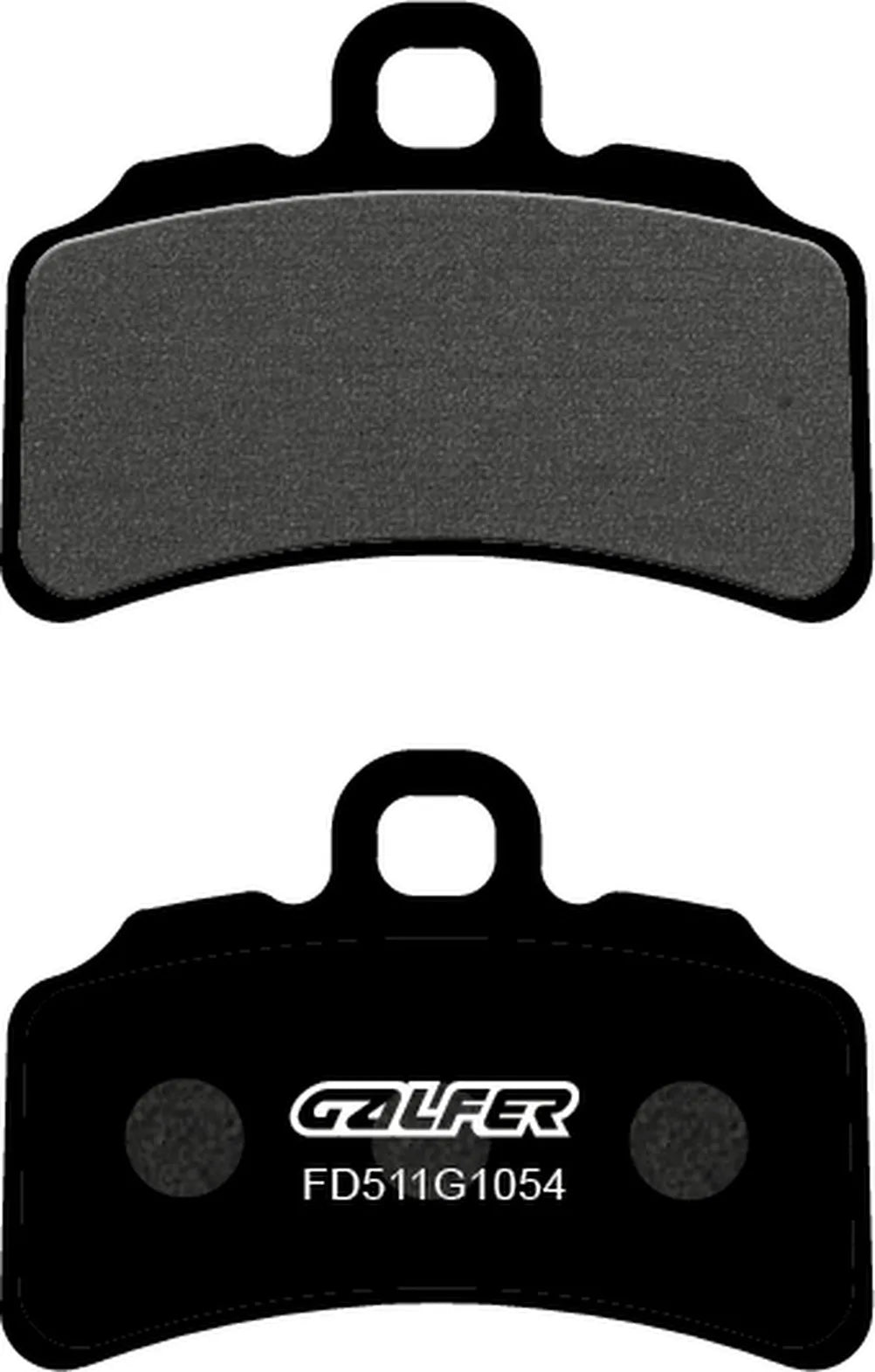 Front Semi-Metal Brake Pads - Galfer Compatible With Vertigo Dl Nitro Replica 300 (2022)