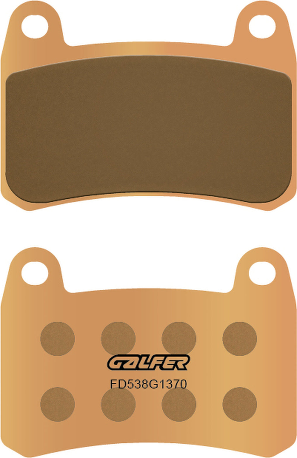 Front Sintered Street Brake Pads - Galfer Compatible With Generic Code X 150 (2012)