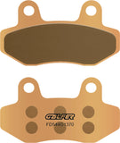 Rear Sintered Street Brake Pads - Galfer Compatible With Hyosung Gt 650 Pi (2013)