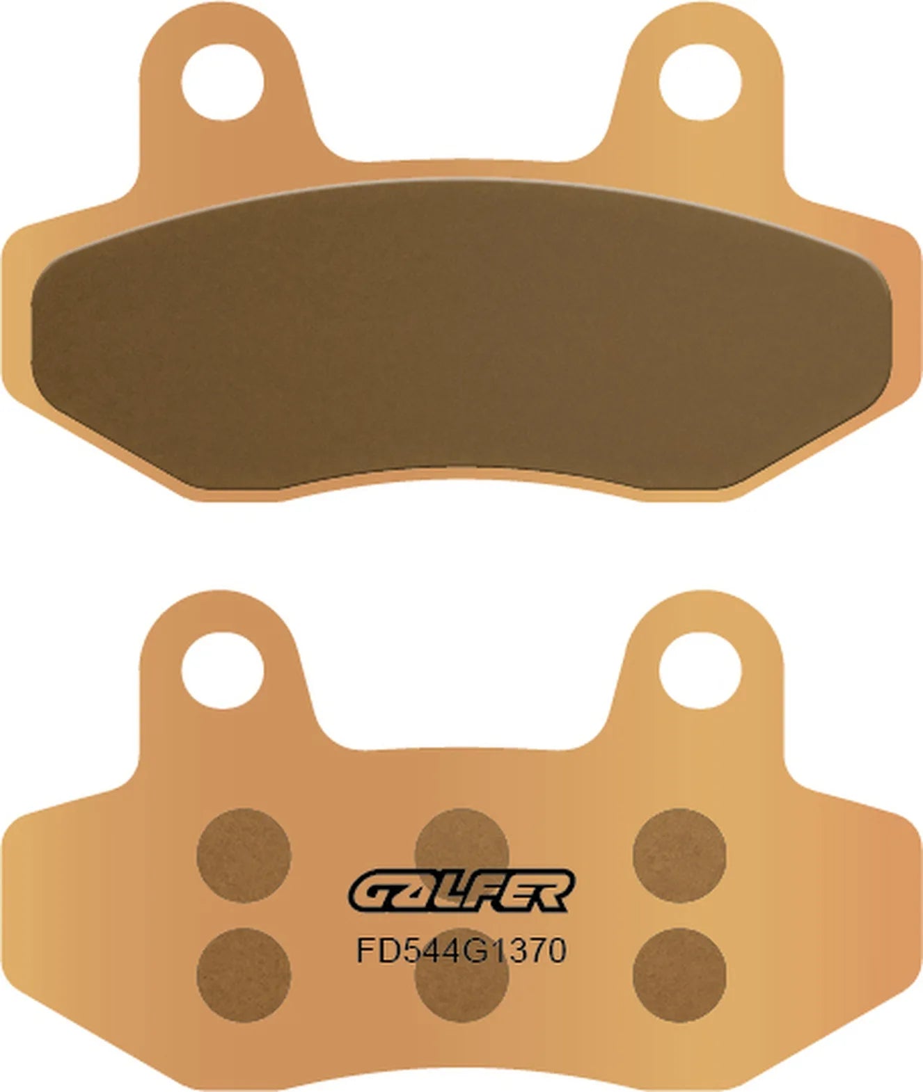 Front Sintered Street Brake Pads - Galfer Compatible With Malcor Mtr Super Racer 160 (2022)
