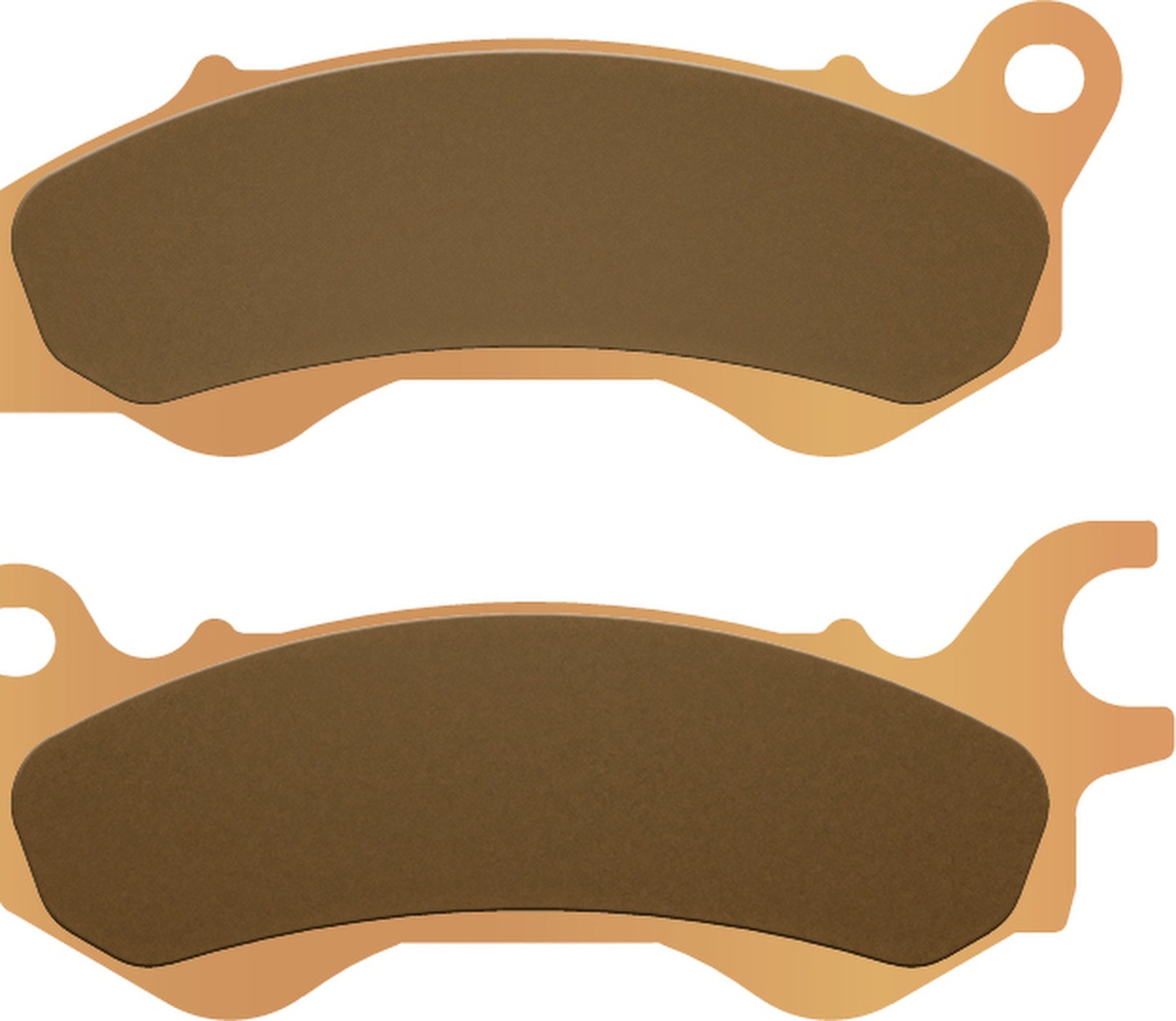 Front Sintered Scooter Brake Pads - Galfer Compatible With Herald Brat 125 (2019)