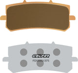 Front Sintered Sport Brake Pads - Galfer Compatible With Rieju Nuuk Tracker 8.5 (2018)