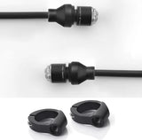 Paar Led Blinker Vorne + Kit Spiegel Light Unit - Rizoma Kompatibel Mit Husqvarna Vitpilen 701 (2018-2020)