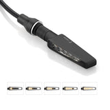 Turn Signal Led Sequential Rear Vision - Rizoma Compatible With Ducati Scrambler 800 Desert Sled (2017-2021)
