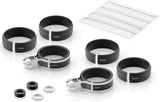 Montagesatz Für Led Blinker Vorne - Rizoma Kompatibel Mit Yamaha Xv 95 Or (2015-2017)
