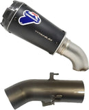 Complete Exhaust System Without Sound Certification Gp2R Titanium Black Carbon Cap - Termignoni Compatible With Bmw S 1000 Rr (2019-2021)