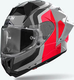 Integralhelm Für Motorrad Airoh Gp800 - Gp8C55 Hpc Carbon Glanzrot Competition Grösse Xs
