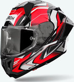 Integralhelm Für Motorrad Airoh Gp800 - Gp8Mu55 Hpc Carbon Glanzrot Must Grösse Xs