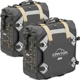 Monokey Cam-Side Canyon Black Side Bags - 60 Lt Canyon Nylon - Givi Compatible With Yamaha Tracer 9 - Gt - Gt+ (2025)