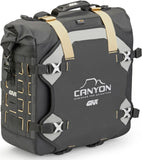 Einzelne Seitentasche Monokey Cam-Side Canyon Schwarz 30 Lt Givi Canyon Nylon Schwarz Grösse 30 Lt.