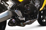 Auspuffendrohr Ohne Geräuschzulassung Relevance Carbon Carbon Cap - Termignoni Kompatibel Mit Honda Cb 650 (2014-2018)