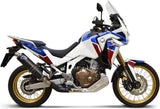 Auspuffendstück Mit Geräuschzulassung Titan Schwarz - Termignoni Kompatibel Mit Honda Crf 1100 L Africa Twin (2020-2021)
