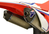 Komplette Auspuffanlage Ohne Geräuschzulassung Titan Carbon Cap - Termignoni Kompatibel Mit Honda Crf 250 (2018-2021)