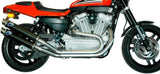 Doppelauspuffanlage Mit Geräuschzulassung Round Carbon - Termignoni Kompatibel Mit Harley-Davidson Xr 1200 R