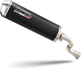 Komplette Abgasanlage Mit Katalysator Und Geräuschzulassung Evo4 Road Alu Schwarz - Gpr Kompatibel Mit Suzuki Uh 200 Burgman Ie (2007-2013)