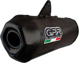 Komplette Auspuffanlage Ohne Katalysator Und Ohne Geräuschzulassung Powercone Evo Edelstahl - Gpr Kompatibel Mit Moto Guzzi V7 Iii Special - Stone - Carbon (2017-2018)