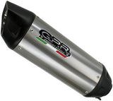 Exhaust Tip With Noise Certification Hyper Sonic Stainless Steel - Gpr Compatible With Yamaha Ténéré 700 (2021-2024)