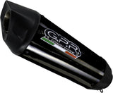 Exhaust Tip With Noise Certification M3 Black Stainless Steel - Gpr Compatible With Ktm 250 Duke (2024-2025)