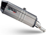 Exhaust Tip With Noise Certification Furore-X Stainless Steel - Gpr Compatible With Triumph Tiger 900 Gt - Pro - Rally (2024-2025)
