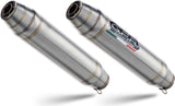 Exhaust Tip With Noise Certification Deeptone Stainless Steel - Gpr Compatible With Ducati 996 - S - Sps (1998-2001)